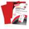 Blanks Usa Sumac Red Small Door Hangers – 11 X 8 1/2 In 65 Lb Cover 30%  Recycled Pre Cut 50 Per Package Within Blanks Usa Templates
