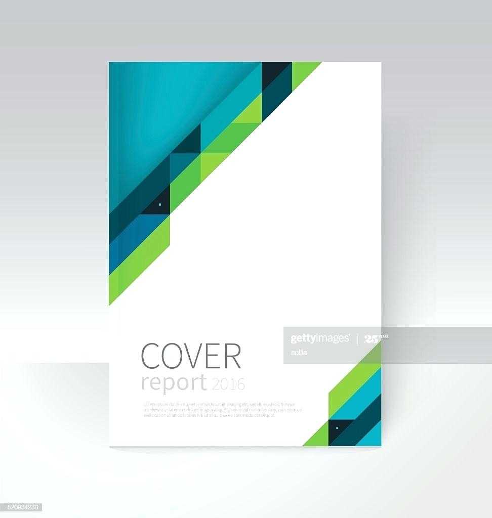 Blue Cover Template Vector Photo Free Trial Report Cover In Cover Page Of Report Template In Word