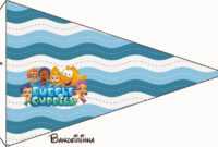 Bubble Guppies Free Party Printables. - Oh My Fiesta! In English with Bubble Guppies Birthday Banner Template