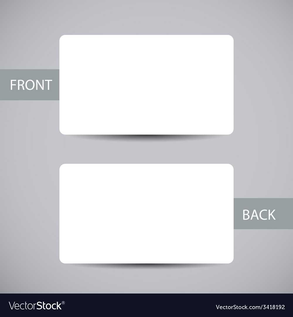 Business Card Template In Blank Business Card Template Download