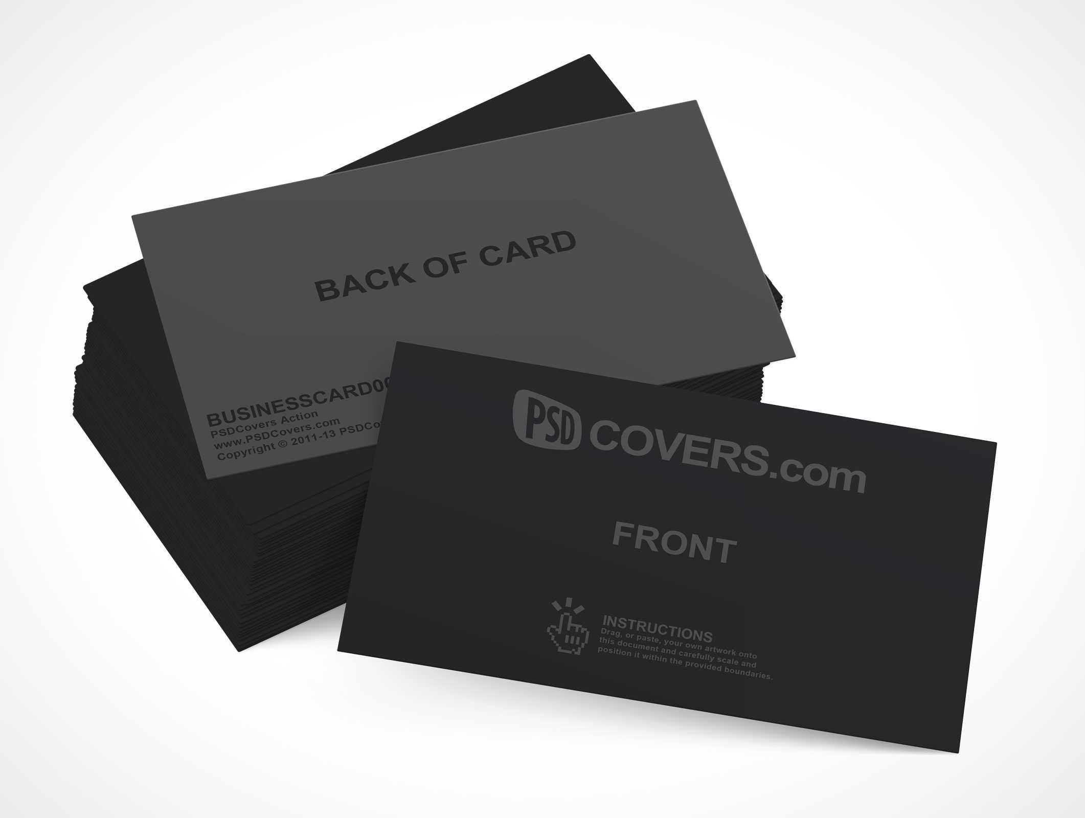 Businesscard001 • Market Your Psd Mockups For Card With Blank Business Card Template Psd