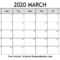 Calendar March To July 2020 | Printable Calendar 2020 Pertaining To Full Page Blank Calendar Template