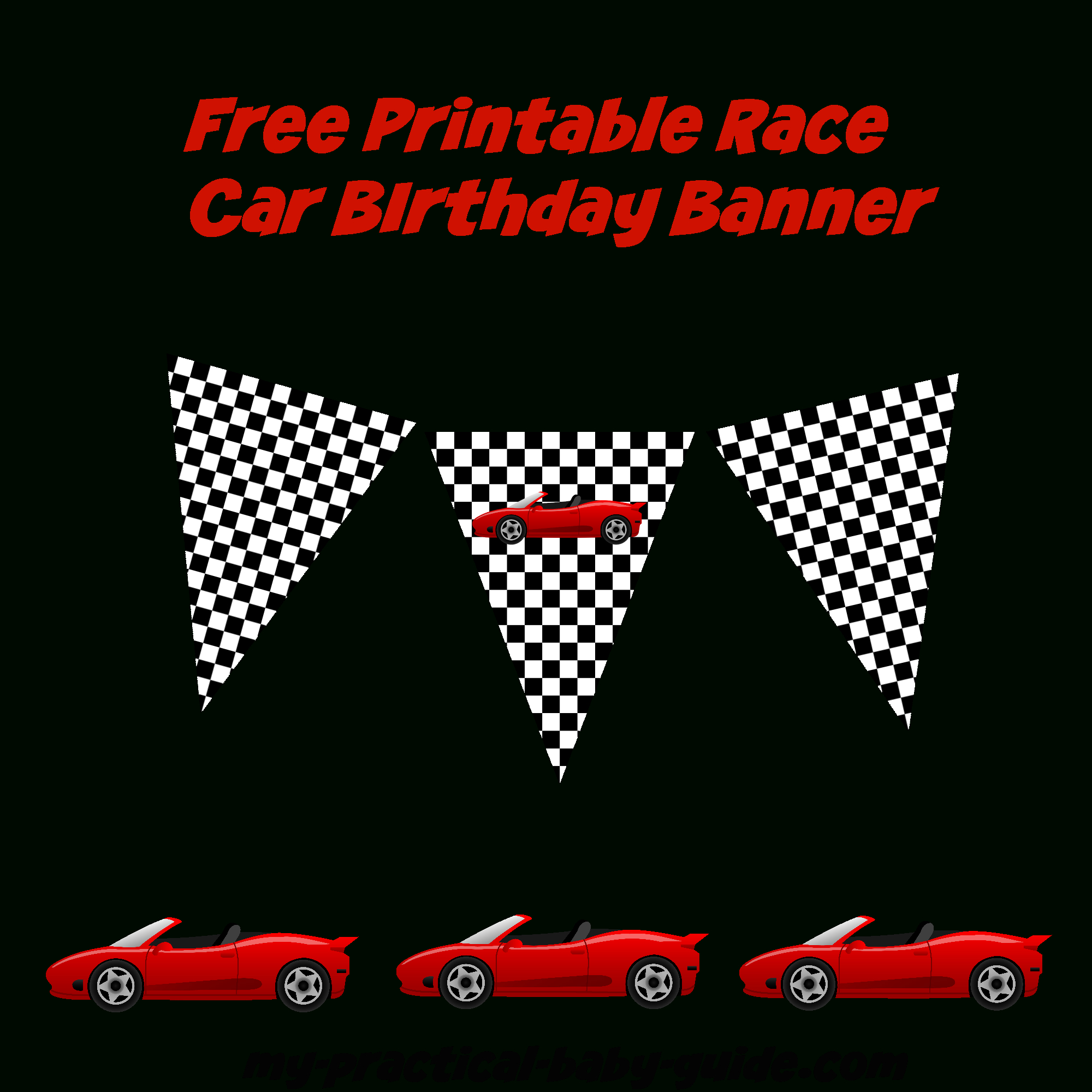 Cars Birthday Invitations Printable – Karati.ald2014 Pertaining To Cars Birthday Banner Template