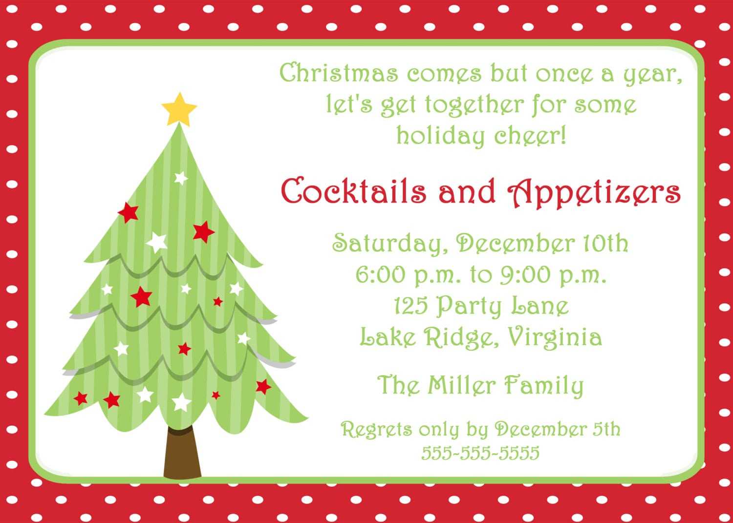 Christmas Party Invitation Templates Free Word Wedding Throughout Free Christmas Invitation Templates For Word