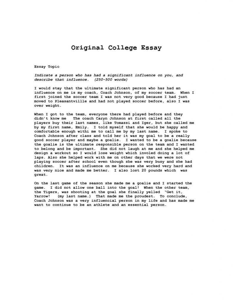 College Entrance Essay Examples – Karati.ald2014 Within 500 Word Essay Template