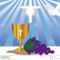 Communion Card Template Stock Illustration. Illustration Of Regarding First Holy Communion Banner Templates