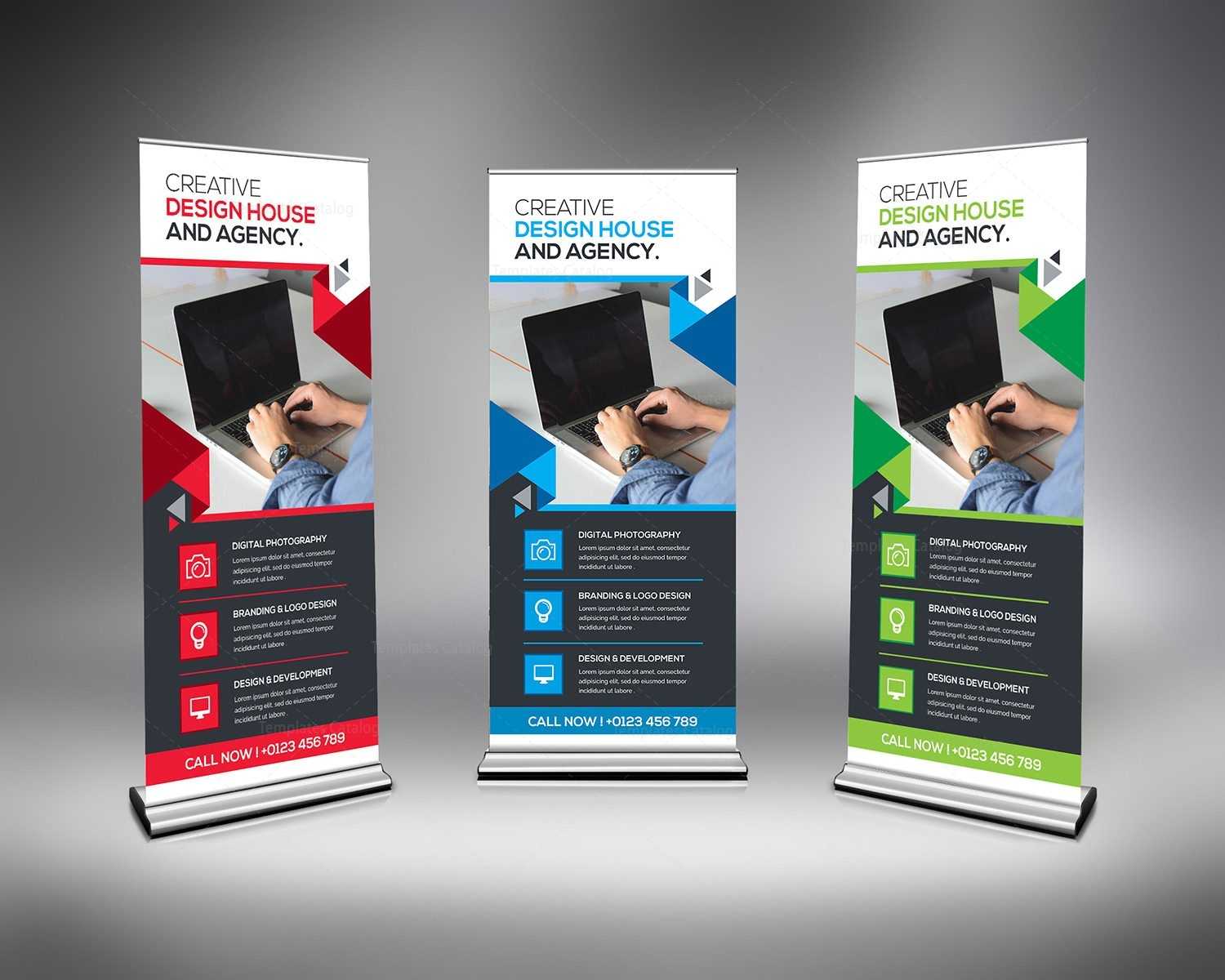 Corporate Rollup Banner Template Intended For Product Banner Template