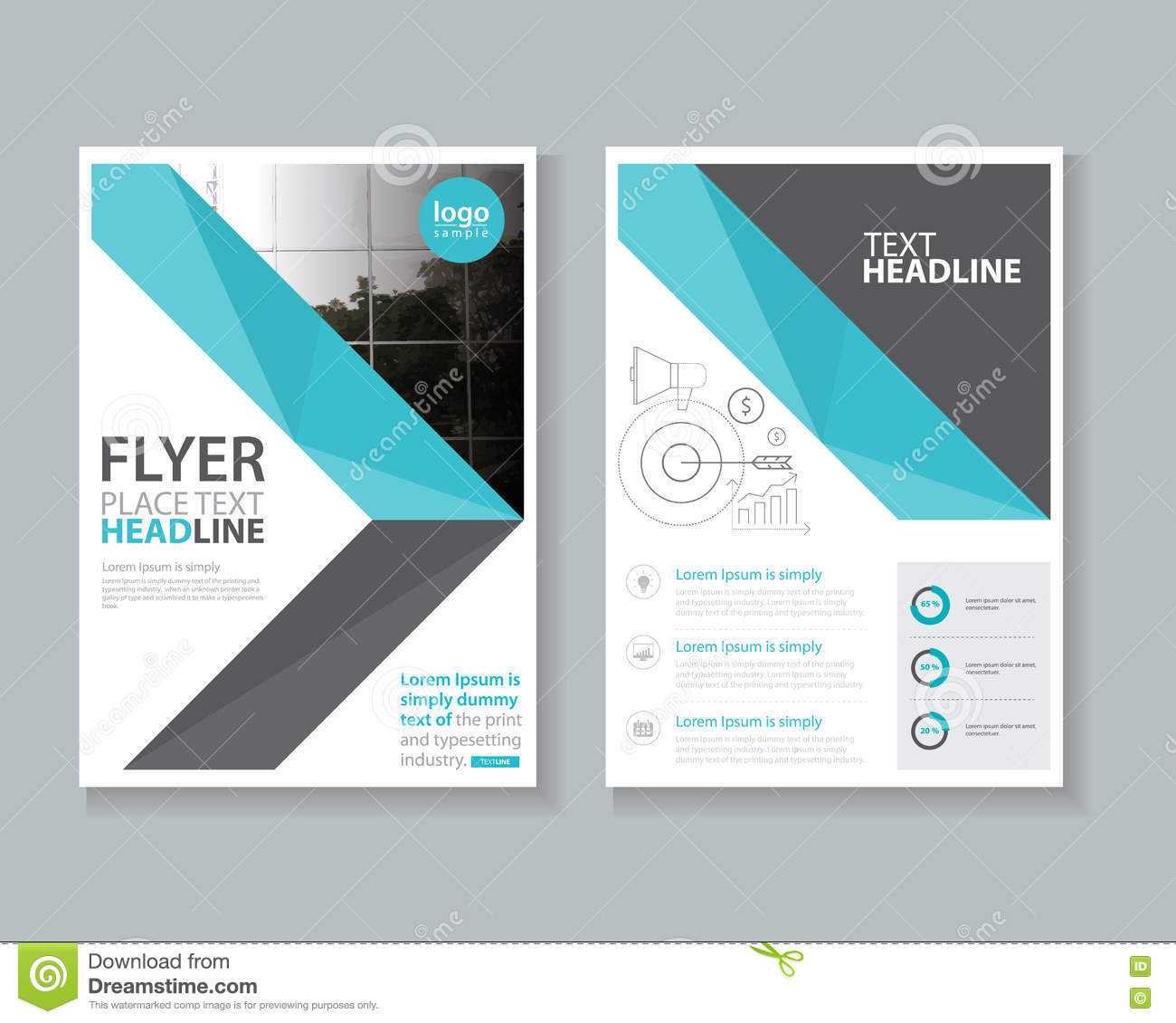 Cover Page Brochure, Flyer ,report Layout Design Template Regarding Cover Page For Report Template