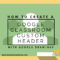 Create A Google Classroom Custom Header With Google Drawings Regarding Classroom Banner Template