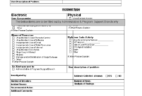 Cyber Security Incident Report Template | Templates At inside Computer Incident Report Template
