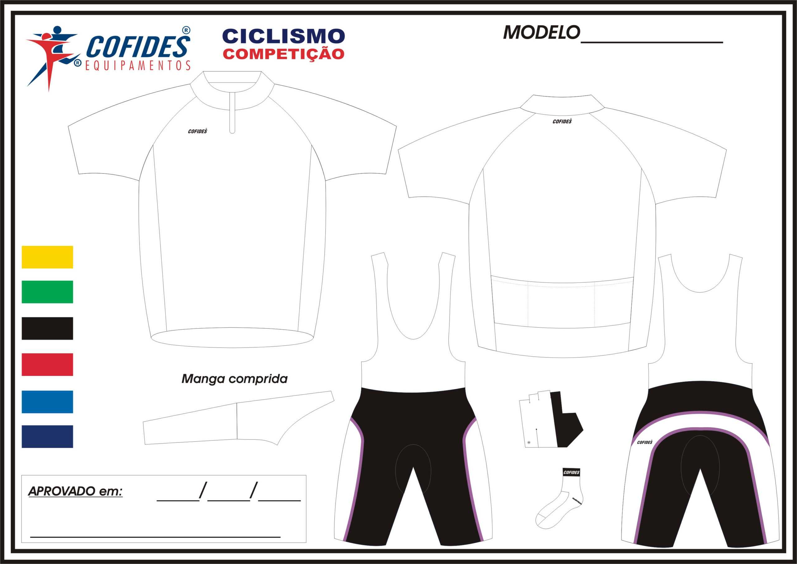 Cycling Jersey Design Template Illustrator – Jersey Kekinian Intended For Blank Cycling Jersey Template