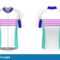 Cycling Jersey Mockup Stock Vector. Illustration Of Front Pertaining To Blank Cycling Jersey Template