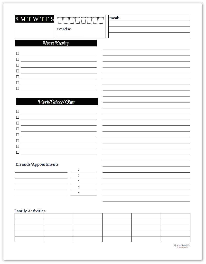 Daily Task List Printable | Template Business Psd, Excel For Daily Task List Template Word