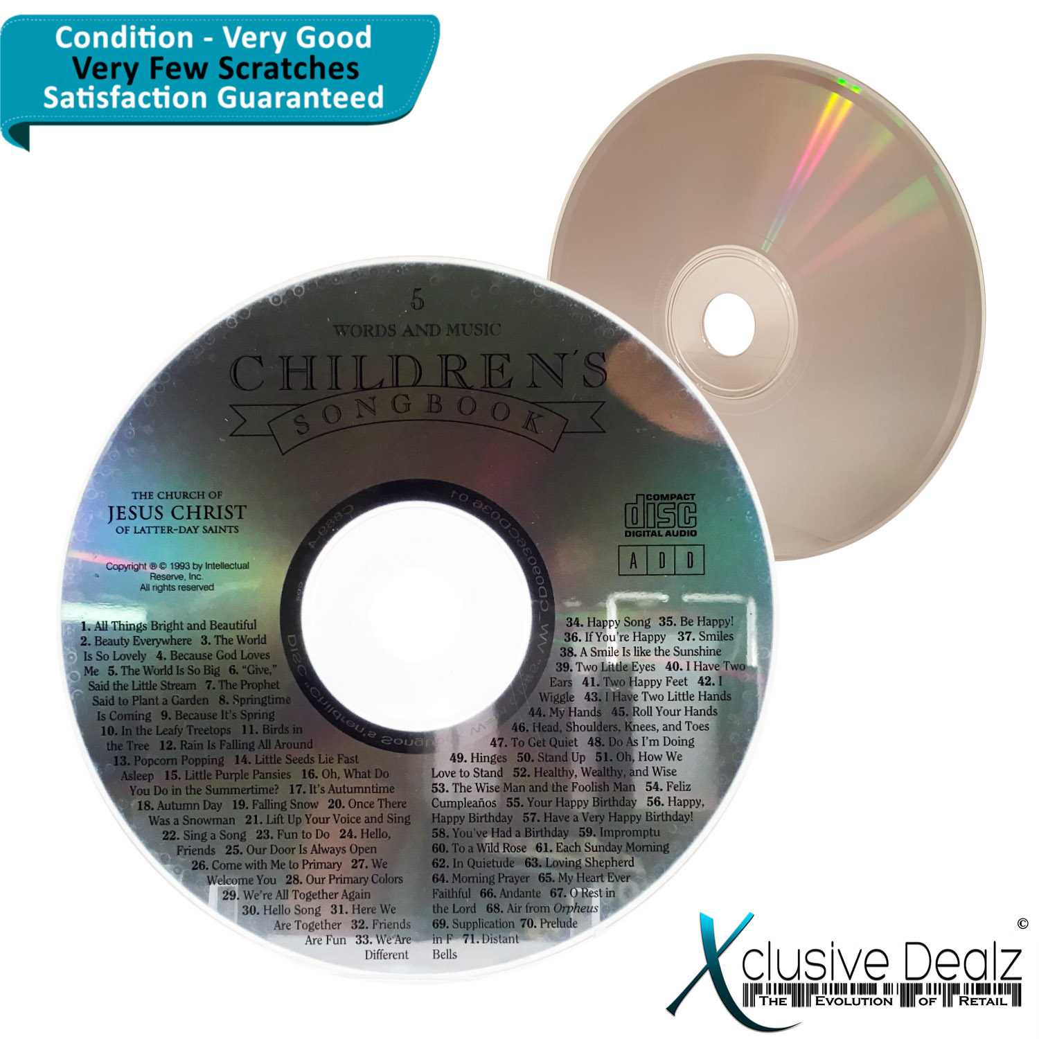 Details About 5 Words And Music Children's Songbook Classical Cd – Very Few  Scratches #xd4 Regarding Cd Liner Notes Template Word