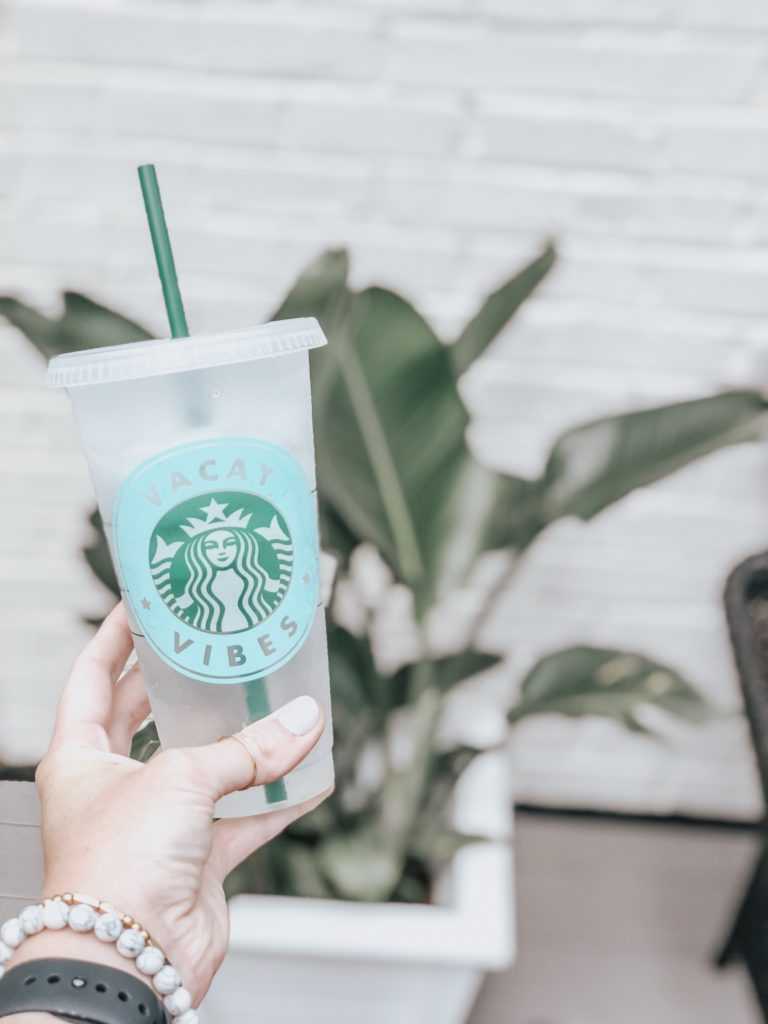 Diy Starbucks Tumbler + Free Cut Files - Kayla Makes For Starbucks Create Your Own Tumbler Blank Template