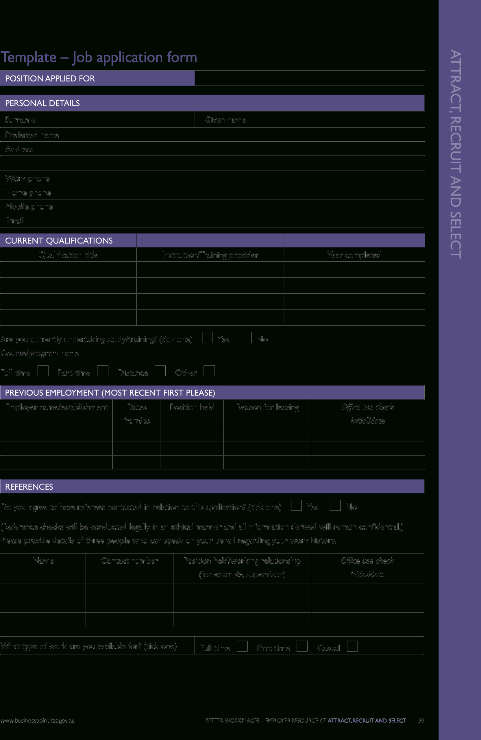 Download Hd Full Size Of Free Printable Job Application Form With Regard To Job Application Template Word Document