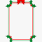 Download Holly Border Clipart – Christmas Border Template Throughout Christmas Border Word Template