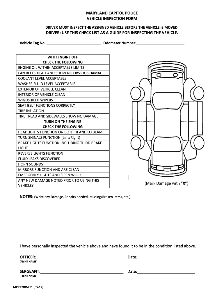 Eb9 Vehicle Damage Report Template | Wiring Library Pertaining To Vehicle Inspection Report Template