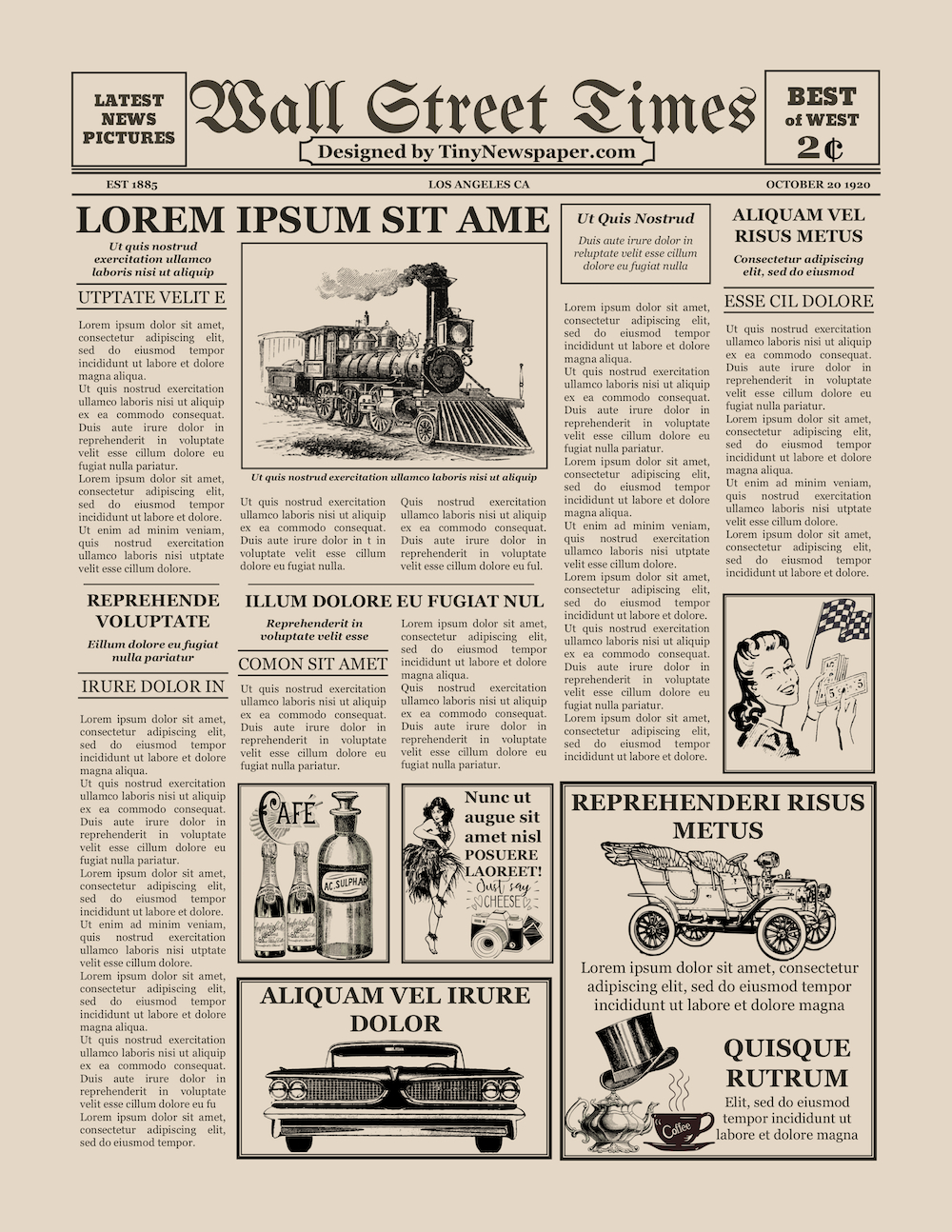 Editable Newsletter Templates Word Free Download Intended For Old Newspaper Template Word Free
