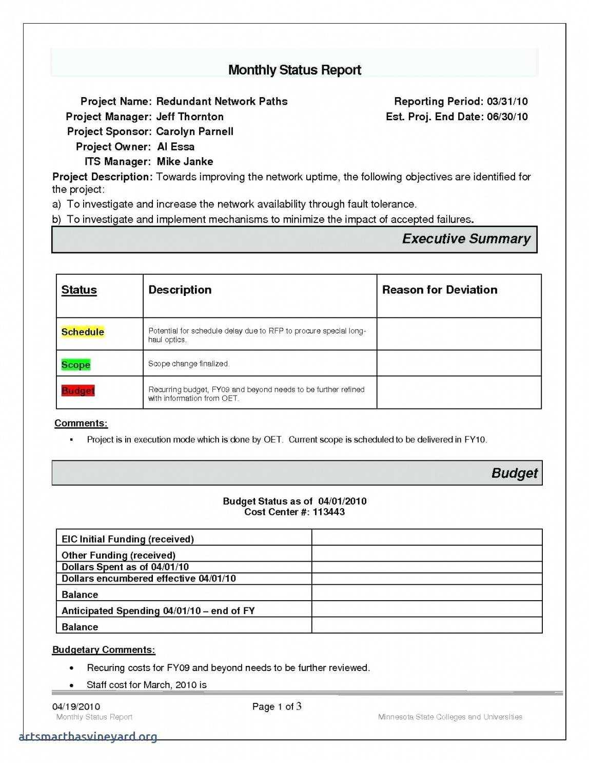 Editable Weekly Progress Report Template Student Pdf Project Within Funding Report Template