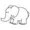 Elephant Outline Printable – Karati.ald2014 In Blank Elephant Template