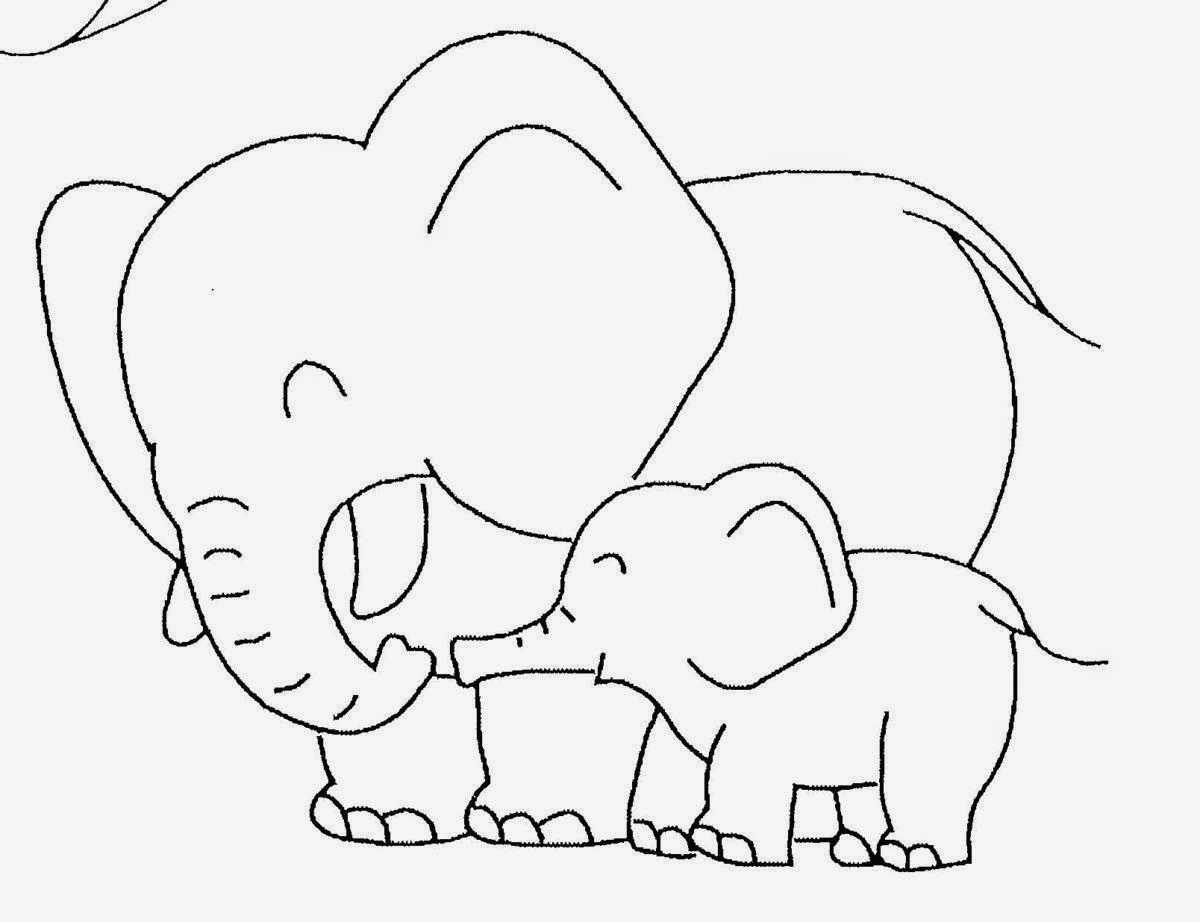 Elephant Template – Karan.ald2014 Inside Blank Elephant Template