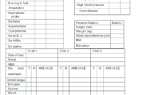 Example Of A Poorly Designed Case Report Form | Download with Case Report Form Template Clinical Trials