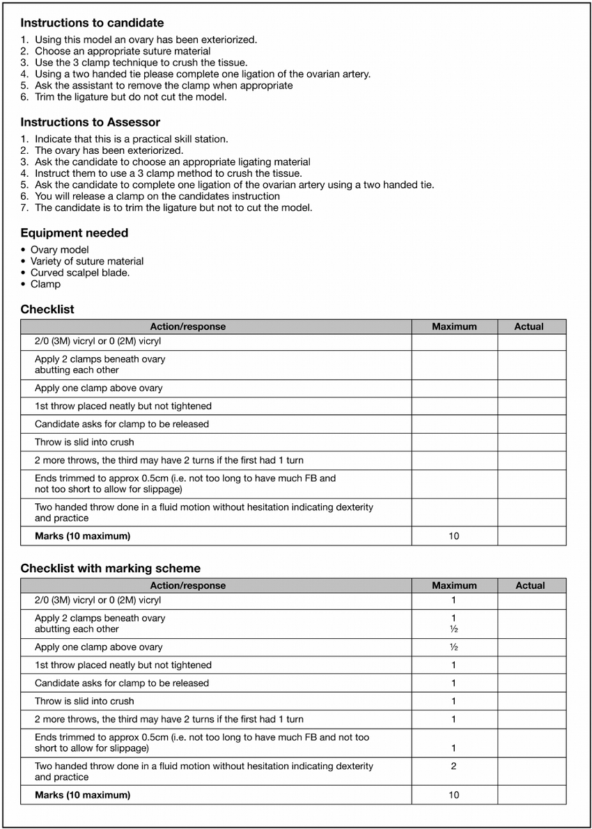 Example Osce Station 2, From A Final Year Small Animal Throughout Charge Nurse Report Sheet Template