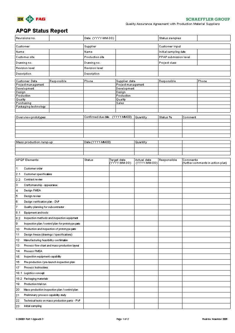 Excel Status Report | Templates At Allbusinesstemplates Throughout Production Status Report Template