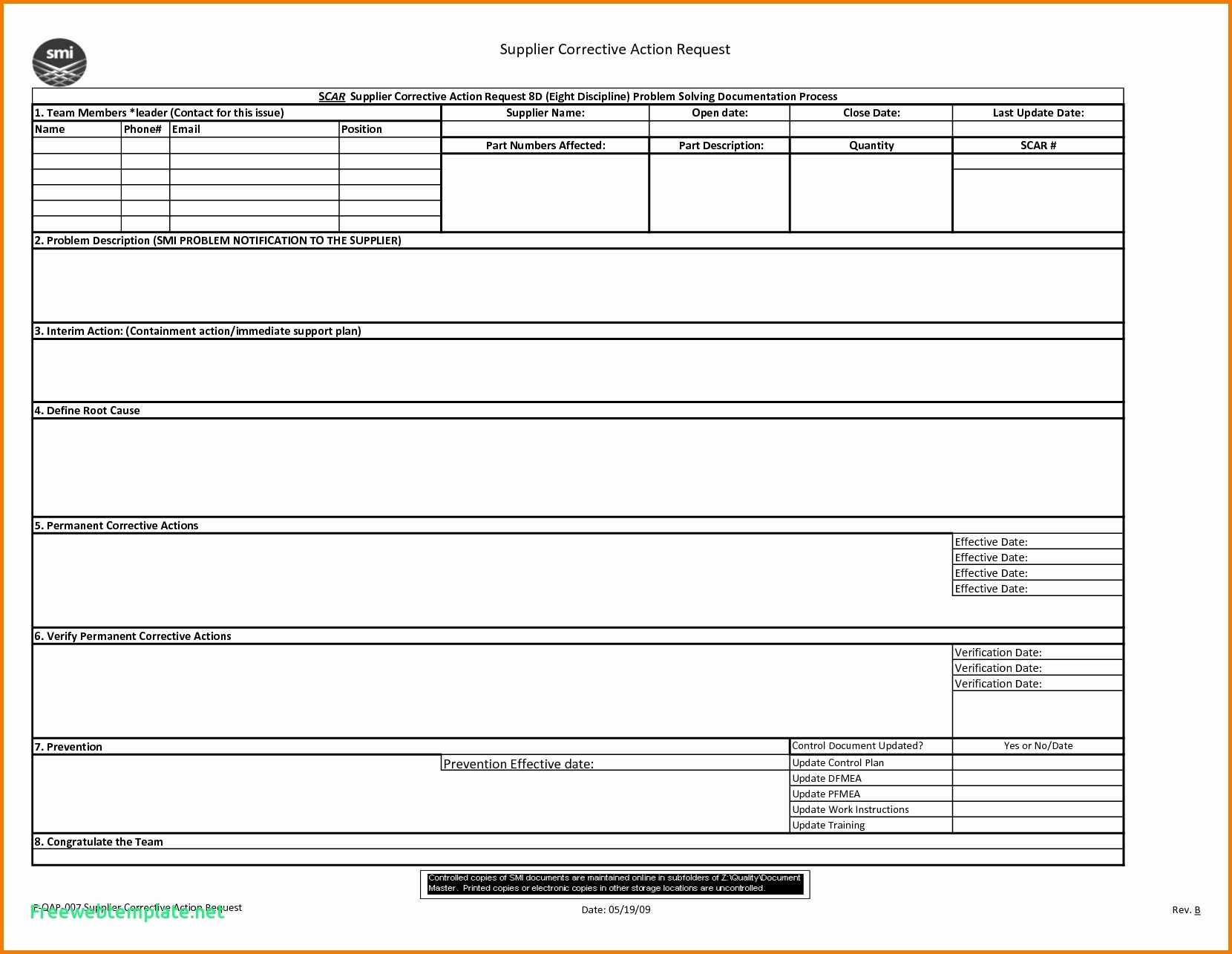 Excel Worksheet Sample Problems | Printable Worksheets And Pertaining To 8D Report Template Xls
