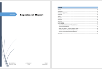 Experiment Report Template - Microsoft Word Templates with Lab Report Template Word