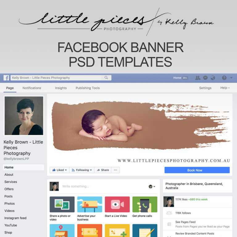 Facebook Banner Template Psd