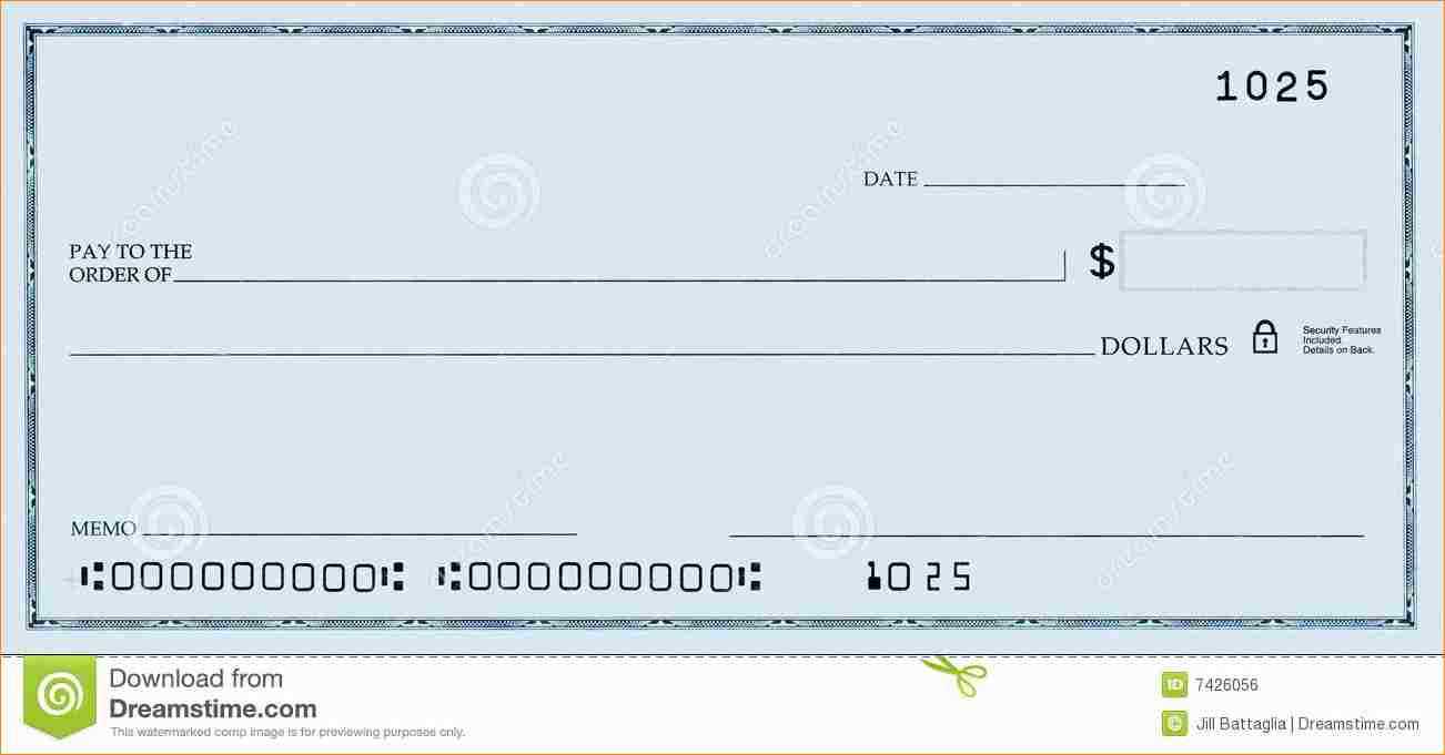 Fake Cheque Template - Karan.ald2014 For Large Blank Cheque Template