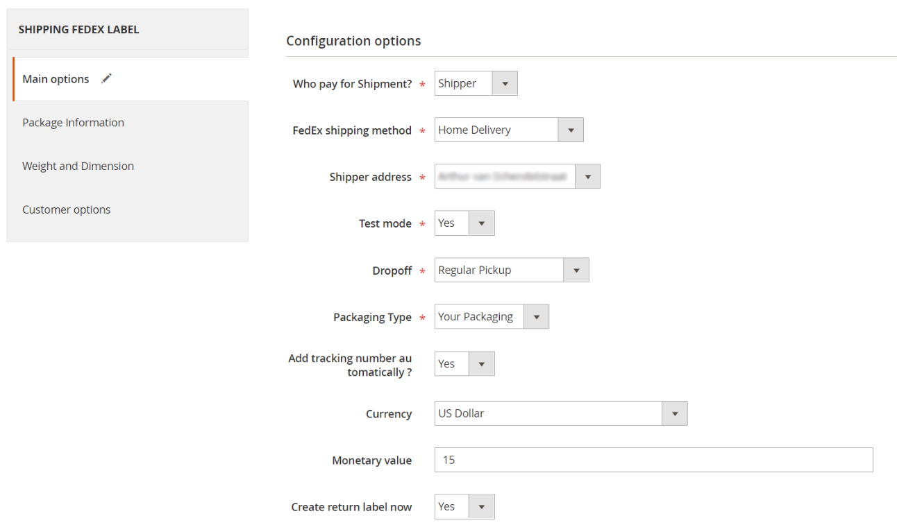 Fedex Shipping Manager Magento 2 Extension | Firebear Inside Fedex Label Template Word