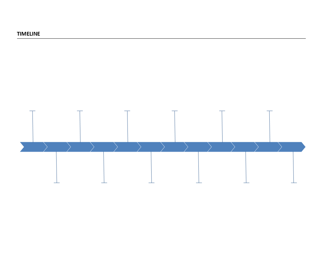 Fishbone Diagram Timeline | Templates At Pertaining To Blank Fishbone Diagram Template Word