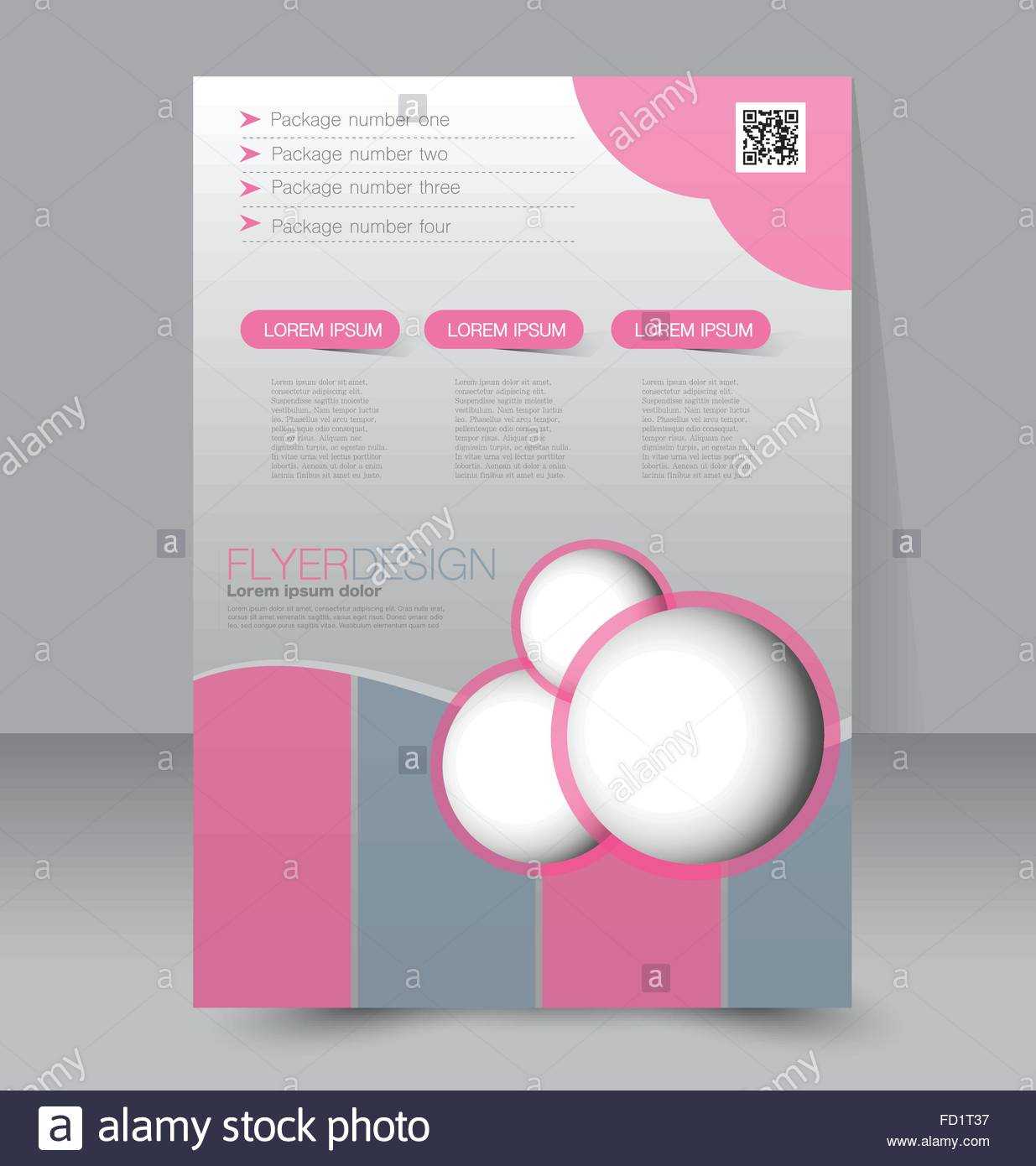 Flyer Design Template. Annual Report Cover. Brochure Pertaining To Noc Report Template