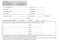 Free 11+ Printable Summer Camp Registration Forms In Pdf pertaining to Camp Registration Form Template Word