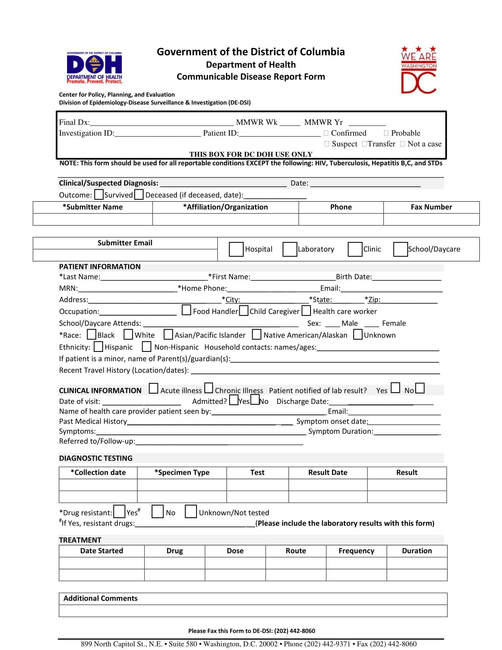 Free 15+ Case Report Forms In Pdf | Ms Word Within Case Report Form Template Clinical Trials