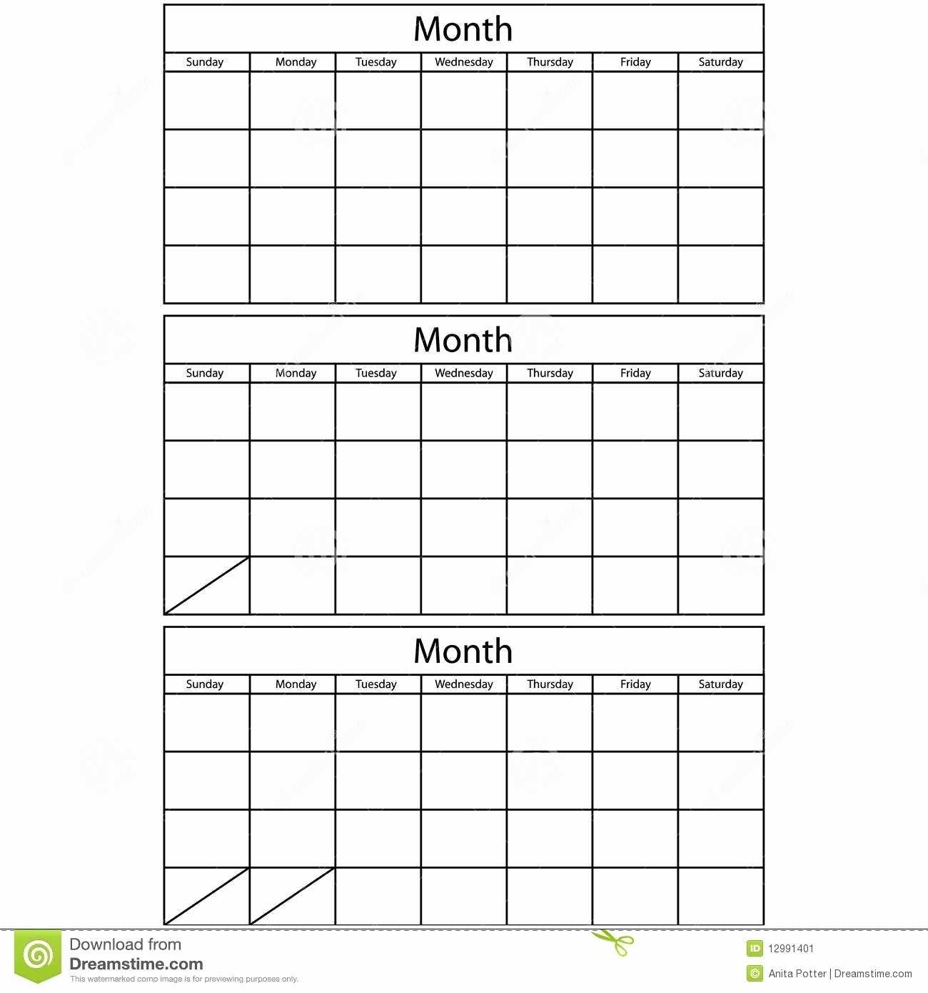 Free 3 Month Calendar Templates – Calendar Inspiration Design Regarding Blank One Month Calendar Template
