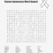 Free Awareness Word Search Templates At Awareness Word Inside Blank Word Search Template Free