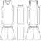 Free Basketball Jersey Template, Download Free Clip Art Pertaining To Blank Basketball Uniform Template