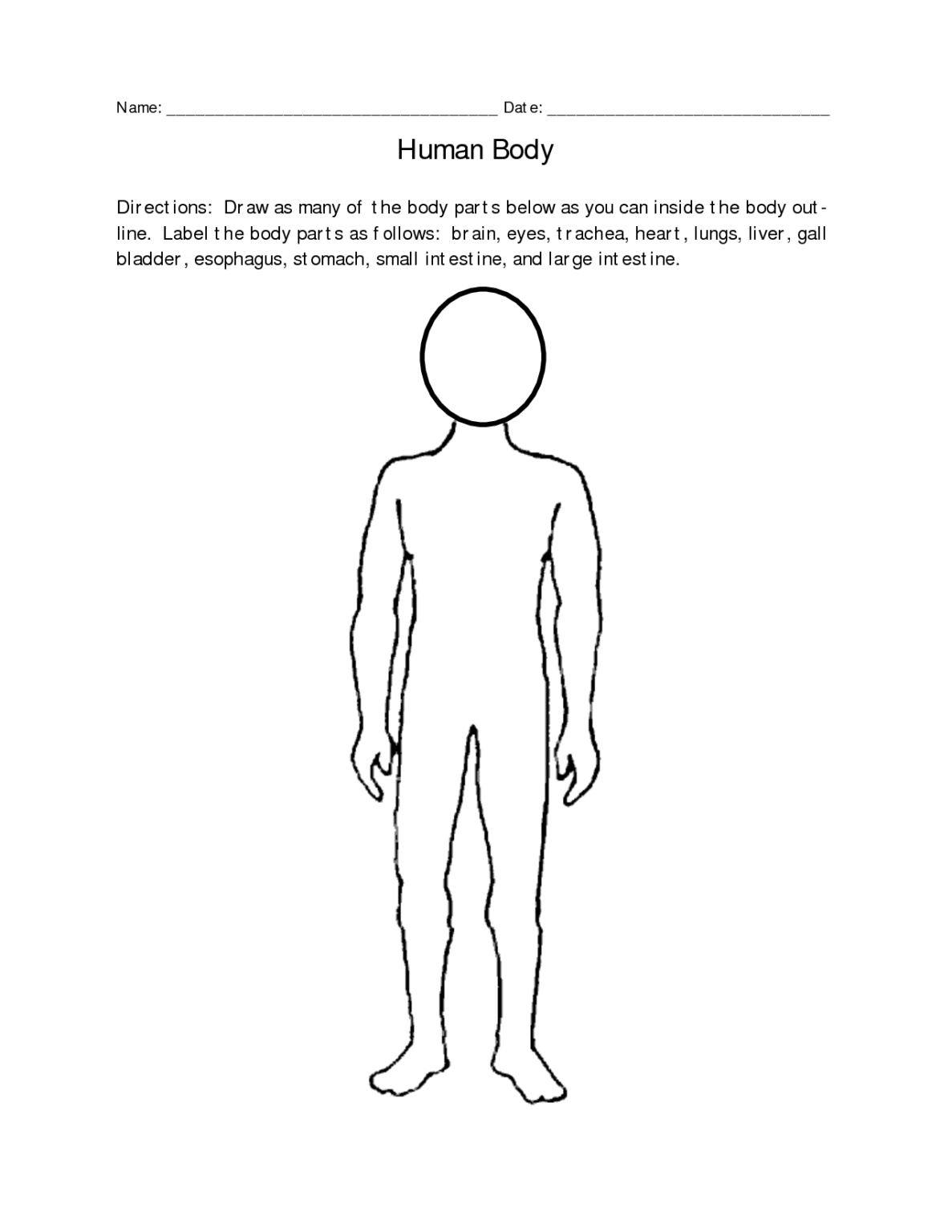 Free Blank Body, Download Free Clip Art, Free Clip Art On For Blank ...