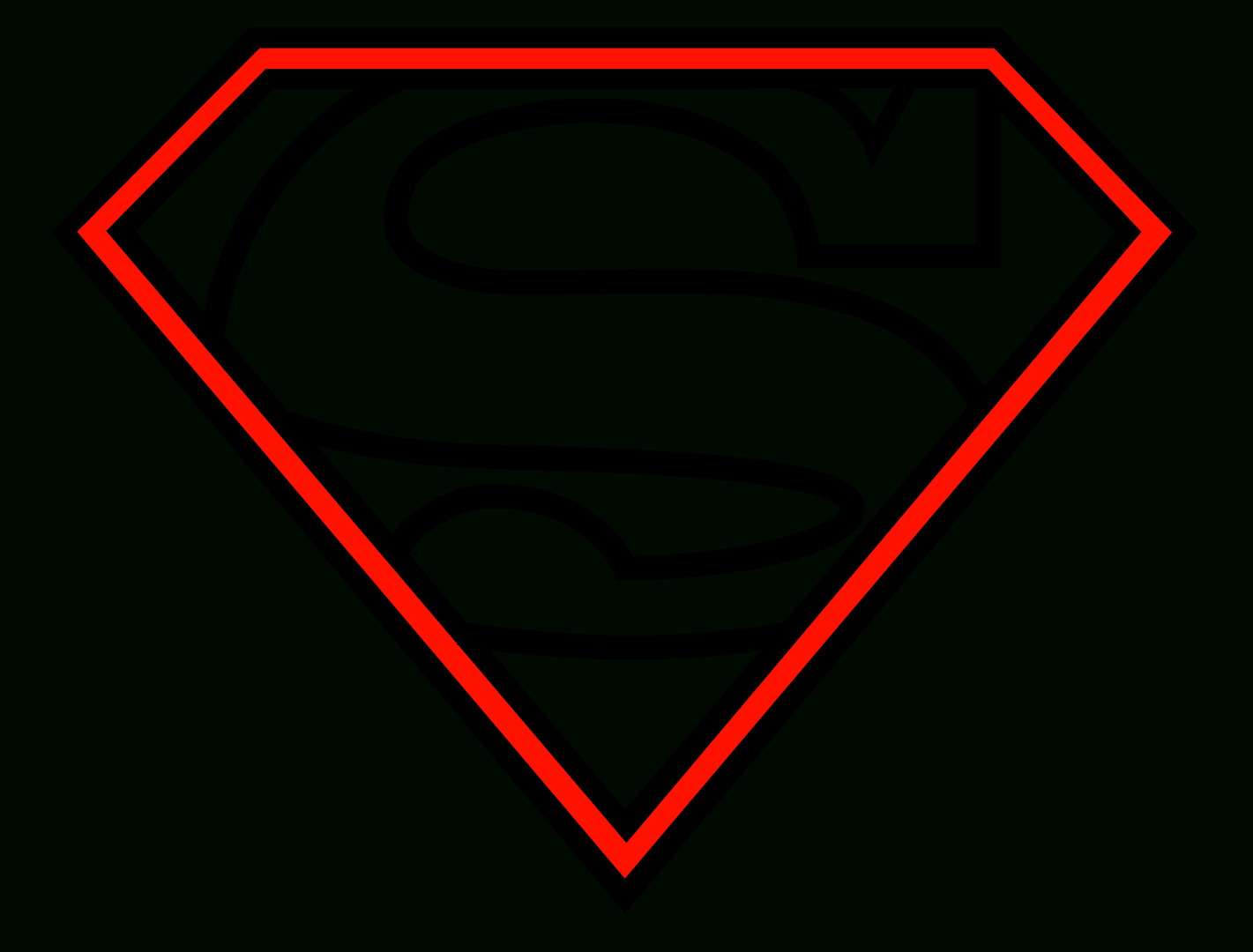 Free Blank Superman Logo, Download Free Clip Art, Free Clip For Blank Superman Logo Template