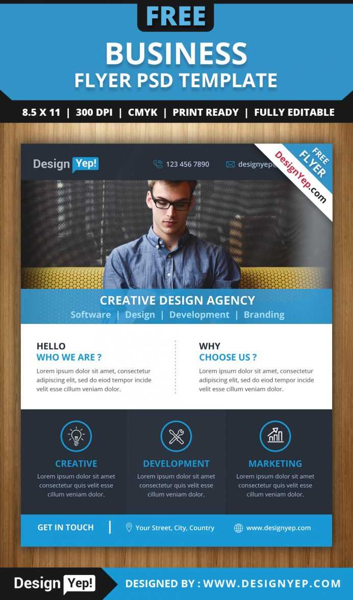 Free Corporate Business Flyer Psd Late Designyep Lates For Free Business Flyer Templates For Microsoft Word