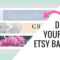 Free Etsy Banner Maker And Easy Tutorial Using Canva for Etsy Banner Template