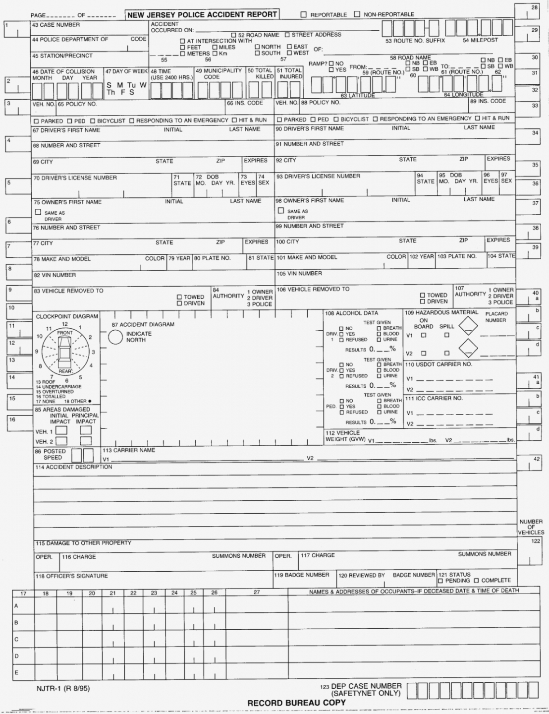 Free Fake Accident Report Template Unique Standard Incident With Regard To Fake Police Report Template