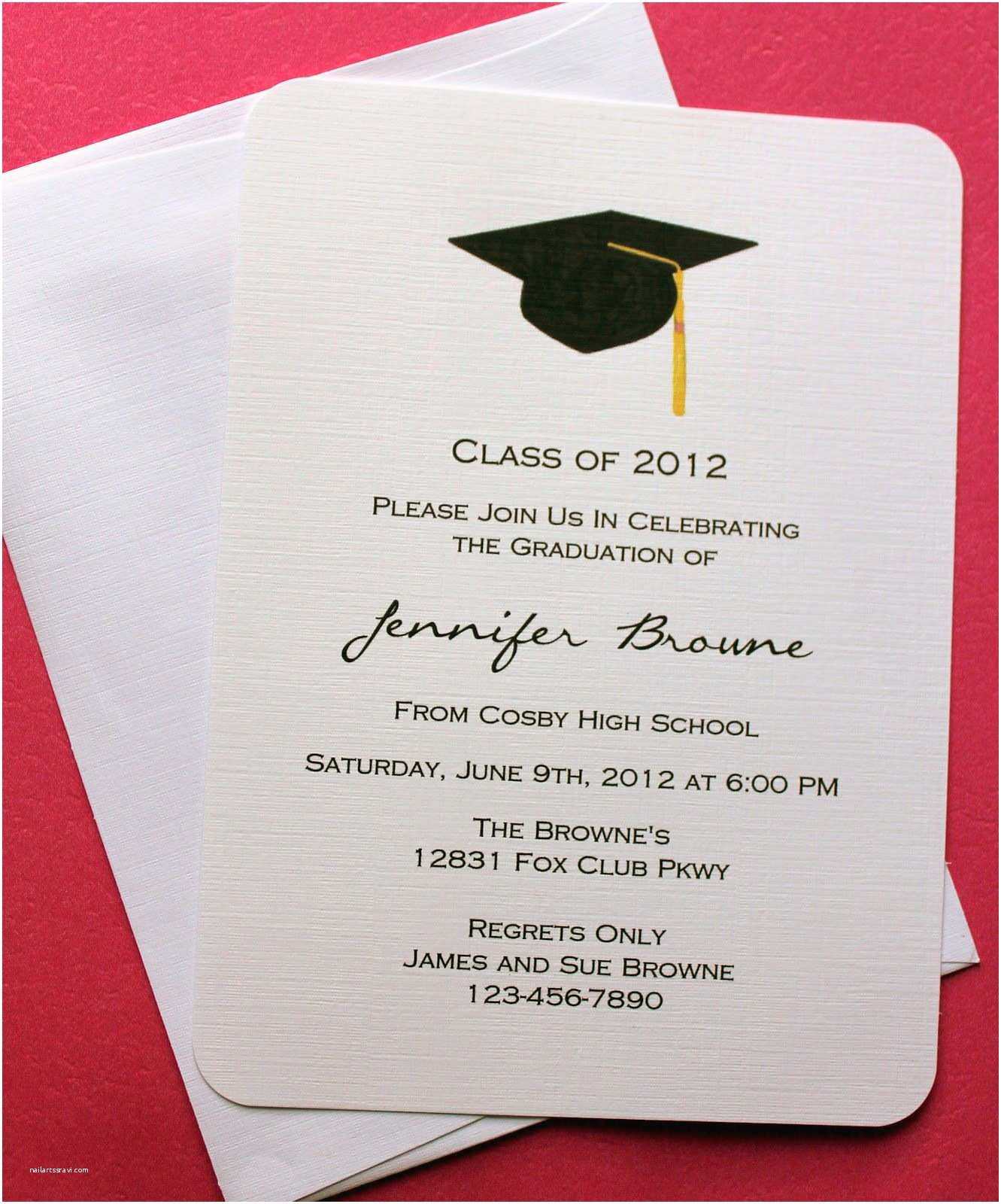 Free Graduation Party Invitation Templates For Word Inside Graduation Party Invitation Templates Free Word