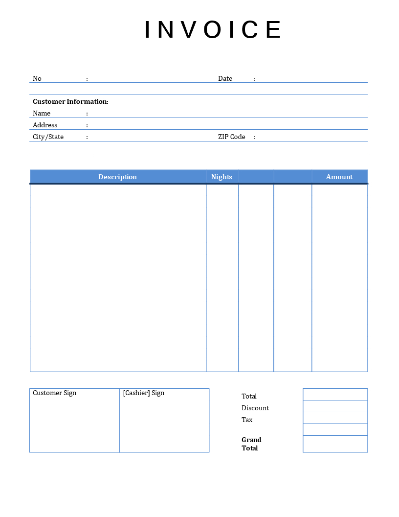 Free Invoice Template Uk And Business Letter Format Word For Mac Regarding Free Invoice Template Word Mac
