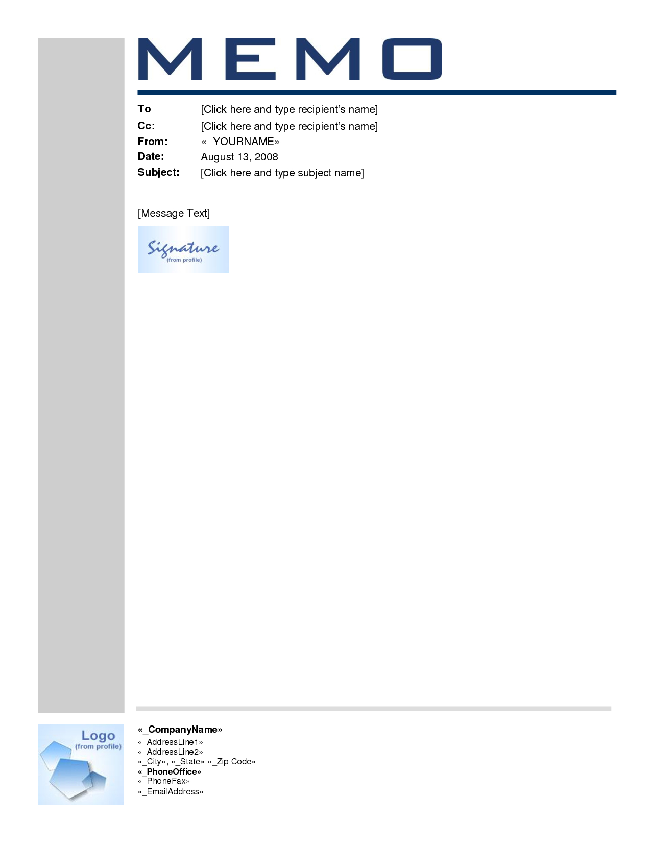 Free Microsoft Word Memo Templates – Karan.ald2014 Pertaining To Memo Template Word 2013