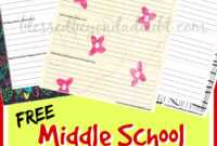 Free Middle School Printable Book Report Form! - Blessed with Middle School Book Report Template